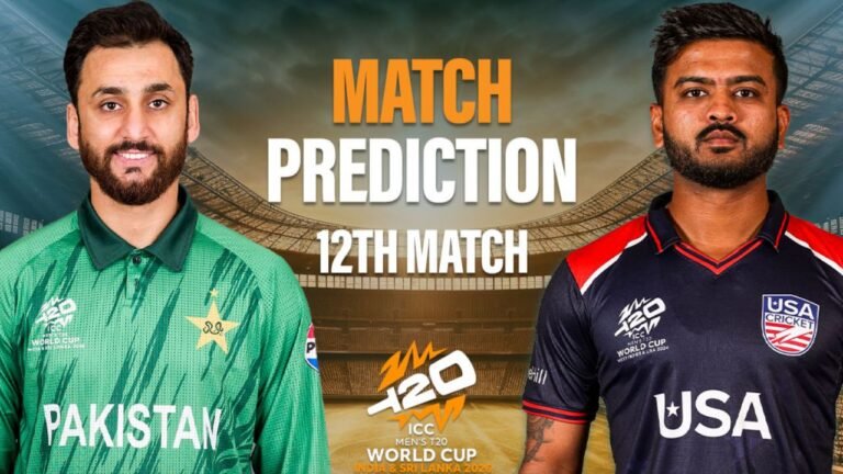 Pakistan vs USA Prediction, Tips Match 12